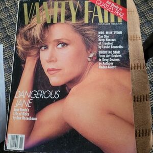 Vintage Vanity Fair Magazine From 1988 Featuring JAane Fonda